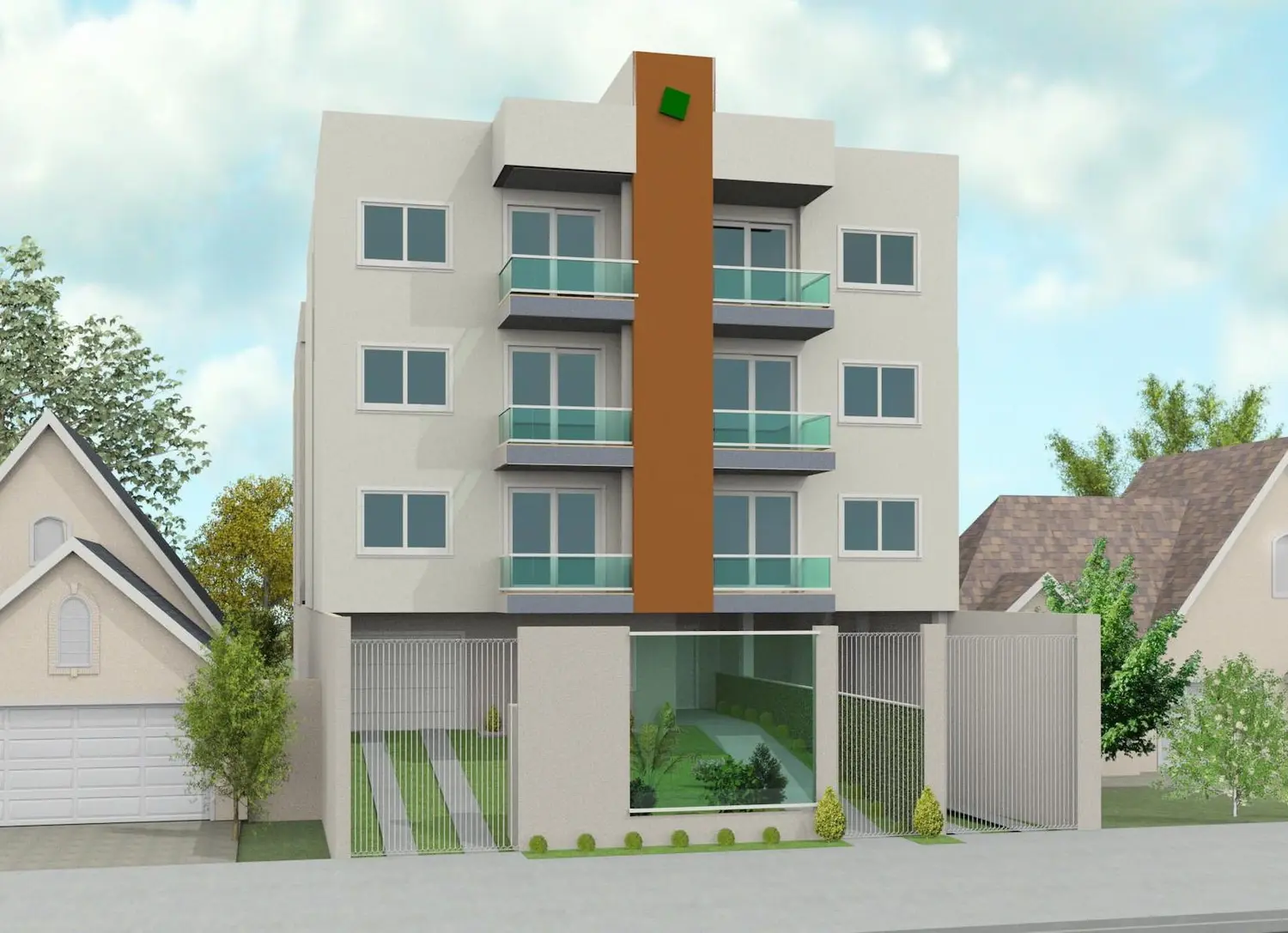 Residencial Capanema — fachada